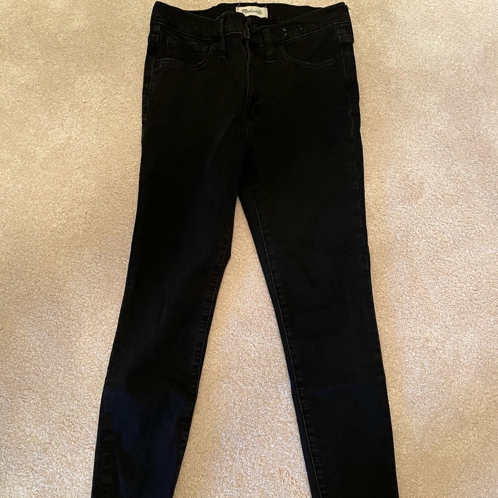 Madewell Roadtripper Black Jeans
